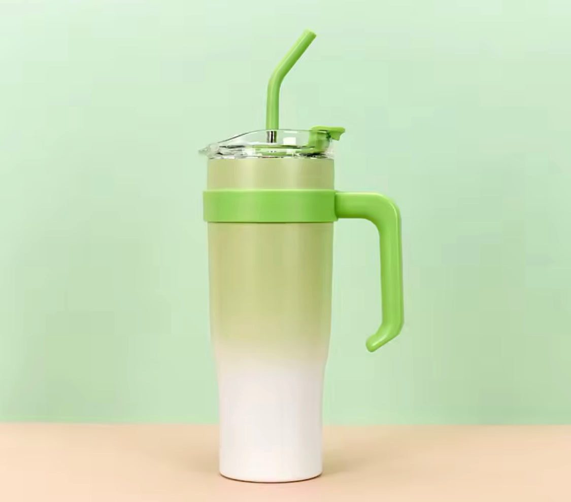 40oz Insulated Gradient Tumbler With Lid, Stainless Steel Car Mug With Straw, Stainless Steel Vacuum Insulated Car Mug 40oz Insulated Gradient Tumbler With Lid, Stainless Steel Car Mug With Straw, Stainless Steel Vacuum Insulated Car Mug